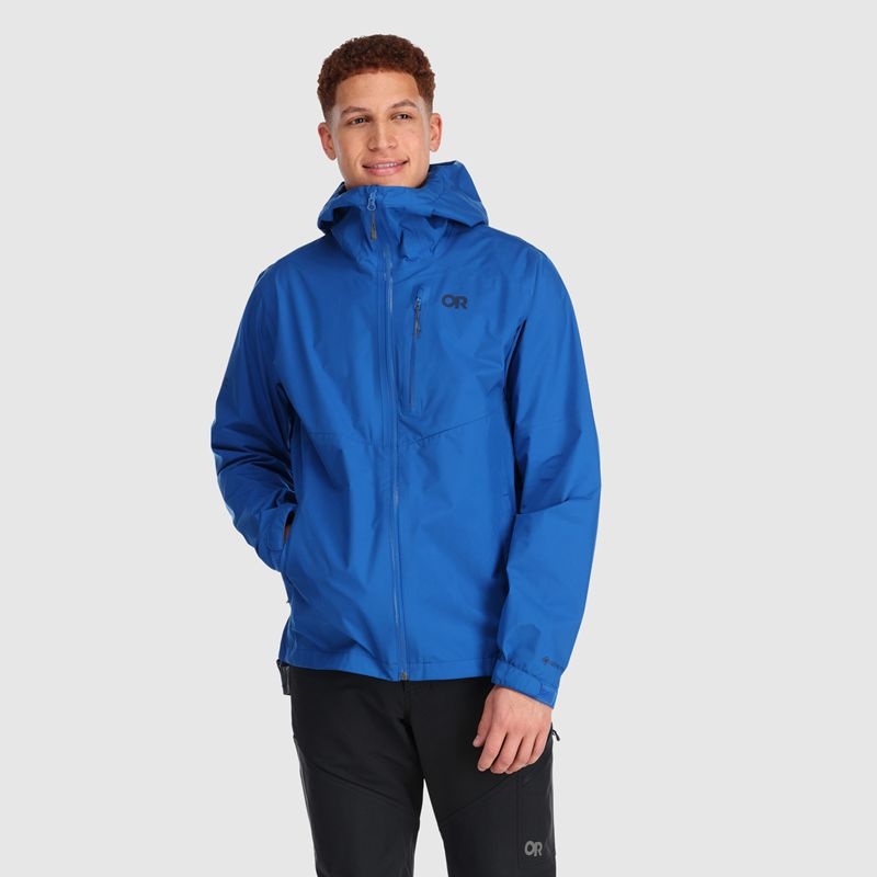 Outdoor Research Foray II GORE-TEX® Regenjacke Herren Blau | Österreich-305IMGXHY