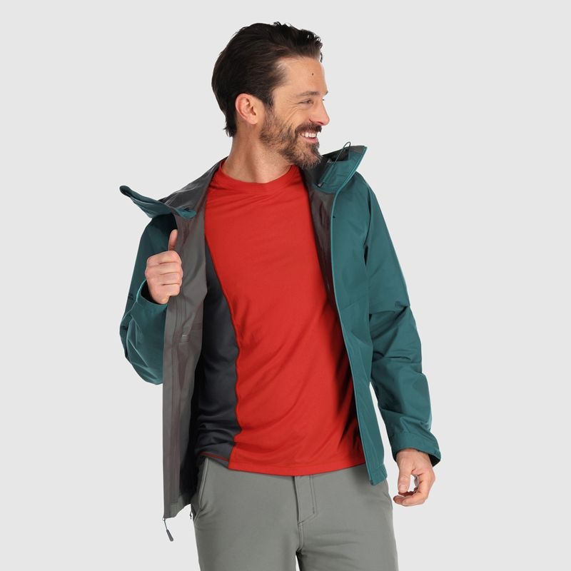 Outdoor Research Foray II GORE-TEX® Regenjacke Herren Grün | Österreich-539PZJYWR