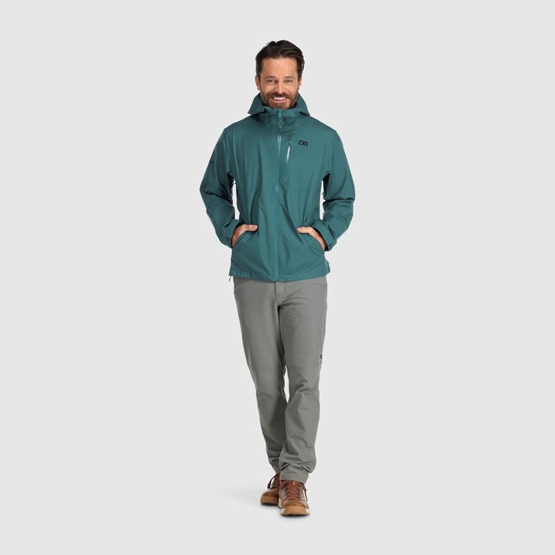 Outdoor Research Foray II GORE-TEX® Regenjacke Herren Grün | Österreich-539PZJYWR