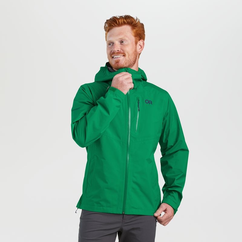 Outdoor Research Foray II GORE-TEX® Regenjacke Herren Hellgrün | Österreich-109ITENVG