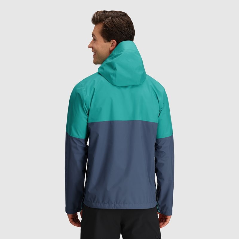 Outdoor Research Foray II GORE-TEX® Regenjacke Herren Türkis Blau | Österreich-853GQPAKN