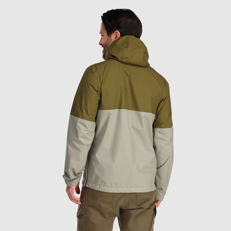 Outdoor Research Foray II GORE-TEX® Regenjacke Herren Olivgrün Khaki | Österreich-540YVEXUG