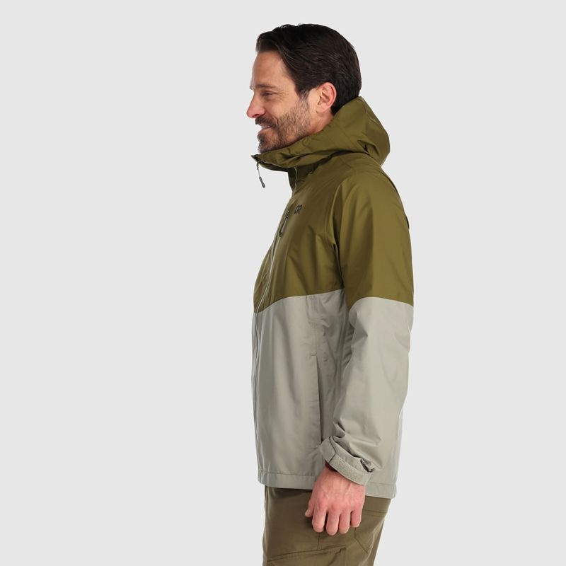 Outdoor Research Foray II GORE-TEX® Regenjacke Herren Olivgrün Khaki | Österreich-540YVEXUG