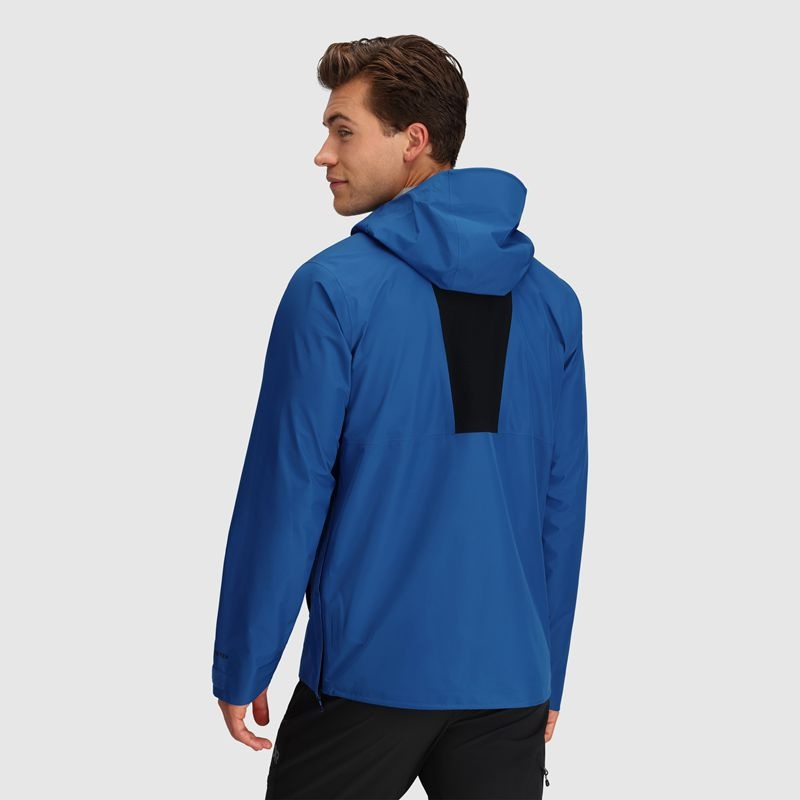 Outdoor Research Foray Super Stretch Regenjacke Herren Blau | Österreich-412YBMEFO