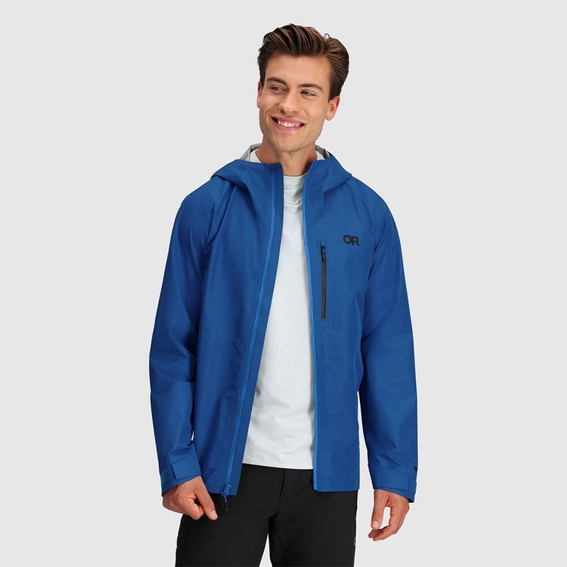 Outdoor Research Foray Super Stretch Regenjacke Herren Blau | Österreich-412YBMEFO