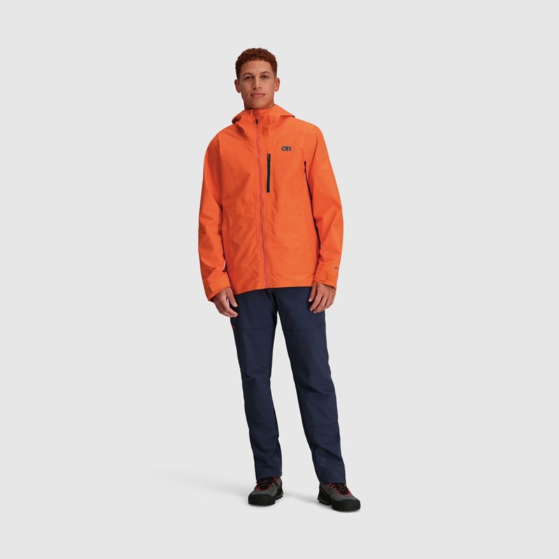 Outdoor Research Foray Super Stretch Regenjacke Herren Orange | Österreich-386TLICWF