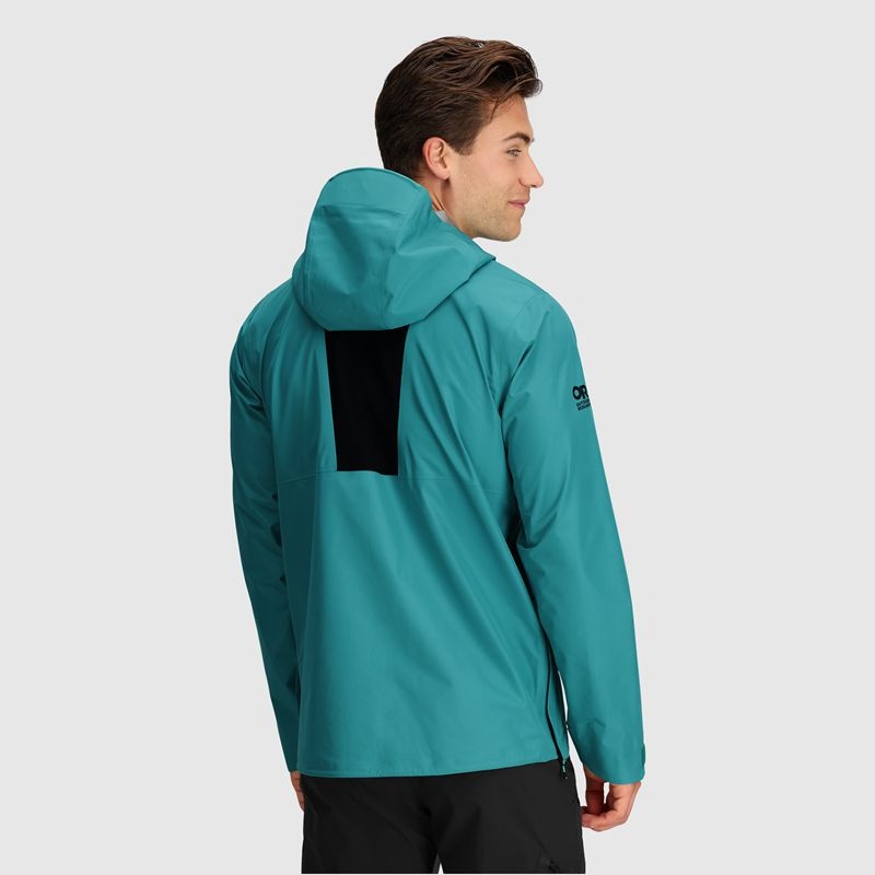 Outdoor Research Foray Super Stretch Regenjacke Herren Türkis | Österreich-641DTPYKM