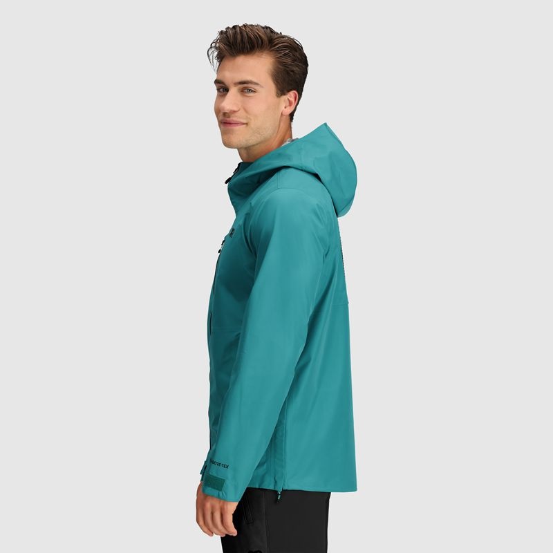 Outdoor Research Foray Super Stretch Regenjacke Herren Türkis | Österreich-641DTPYKM