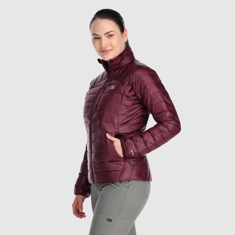 Outdoor Research Helium Daunenjacke Damen Bordeaux | Österreich-908KBNWTQ