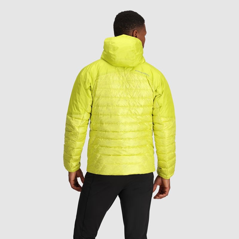 Outdoor Research Helium Down Hoodie Daunenjacke Herren Hellgrün | Österreich-250YFVZCO