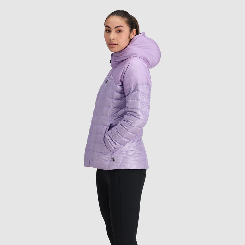 Outdoor Research Helium Down Hoodie Jacken Damen Lila | Österreich-175KWNEMH