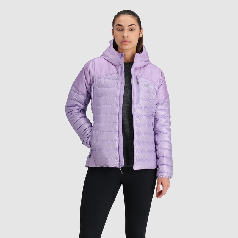 Outdoor Research Helium Down Hoodie Jacken Damen Lila | Österreich-175KWNEMH