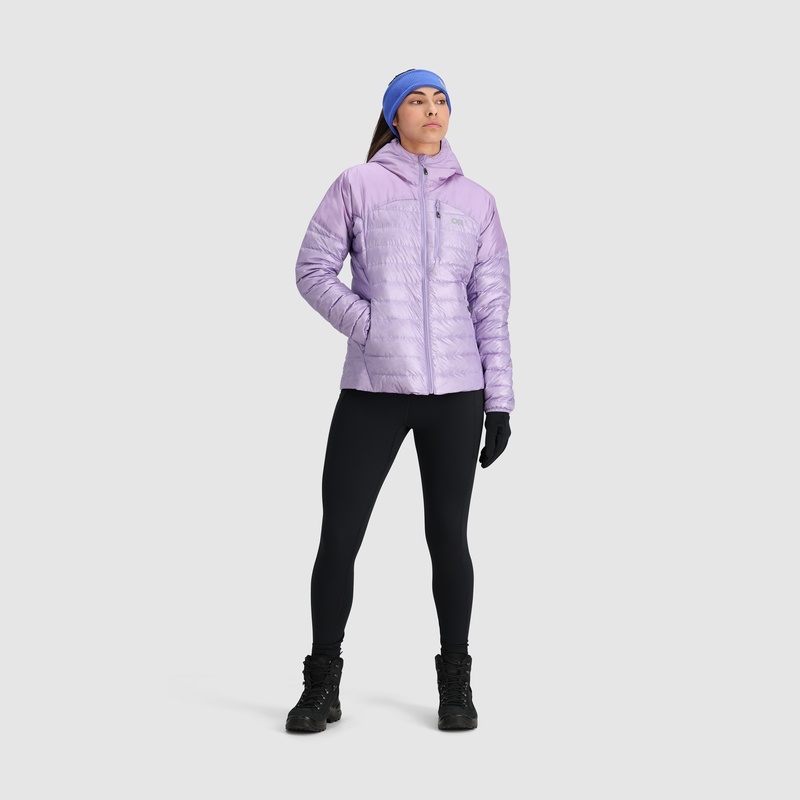 Outdoor Research Helium Down Hoodie Jacken Damen Lila | Österreich-175KWNEMH