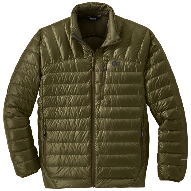 Outdoor Research Helium Down Jacket Daunenjacke Herren Olivgrün | Österreich-814BYVRHW