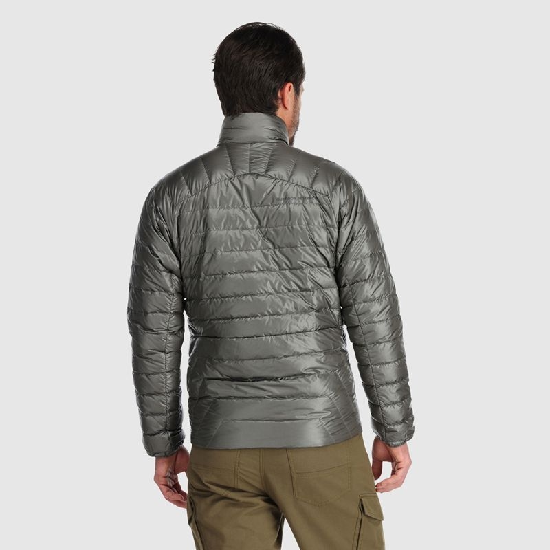 Outdoor Research Helium Down Jacket Daunenjacke Herren Grau | Österreich-427ROBSKM