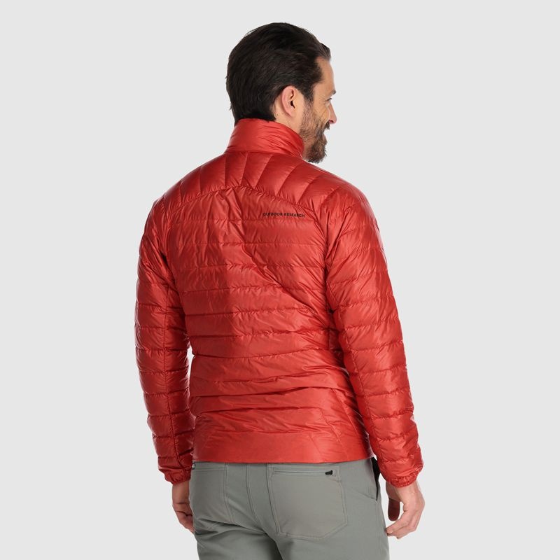 Outdoor Research Helium Down Jacket Daunenjacke Herren Rot | Österreich-069VGDQYJ