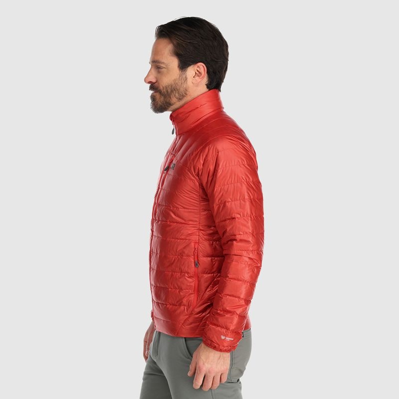 Outdoor Research Helium Down Jacket Daunenjacke Herren Rot | Österreich-069VGDQYJ