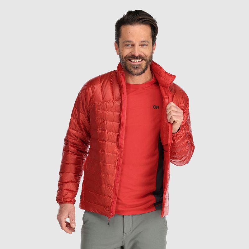 Outdoor Research Helium Down Jacket Daunenjacke Herren Rot | Österreich-069VGDQYJ