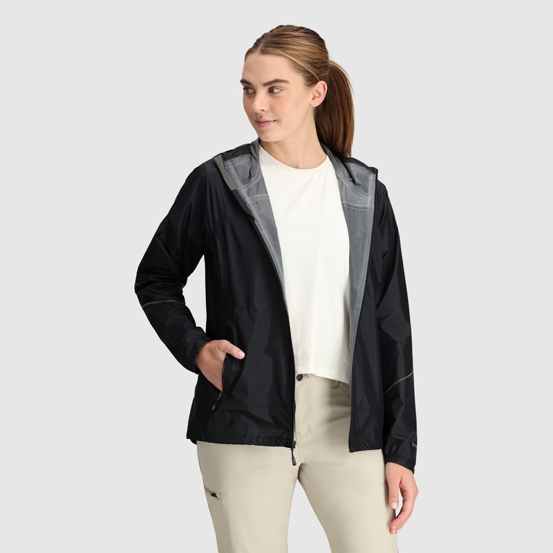 Outdoor Research Helium Regenjacke Damen Schwarz | Österreich-813PGELHD