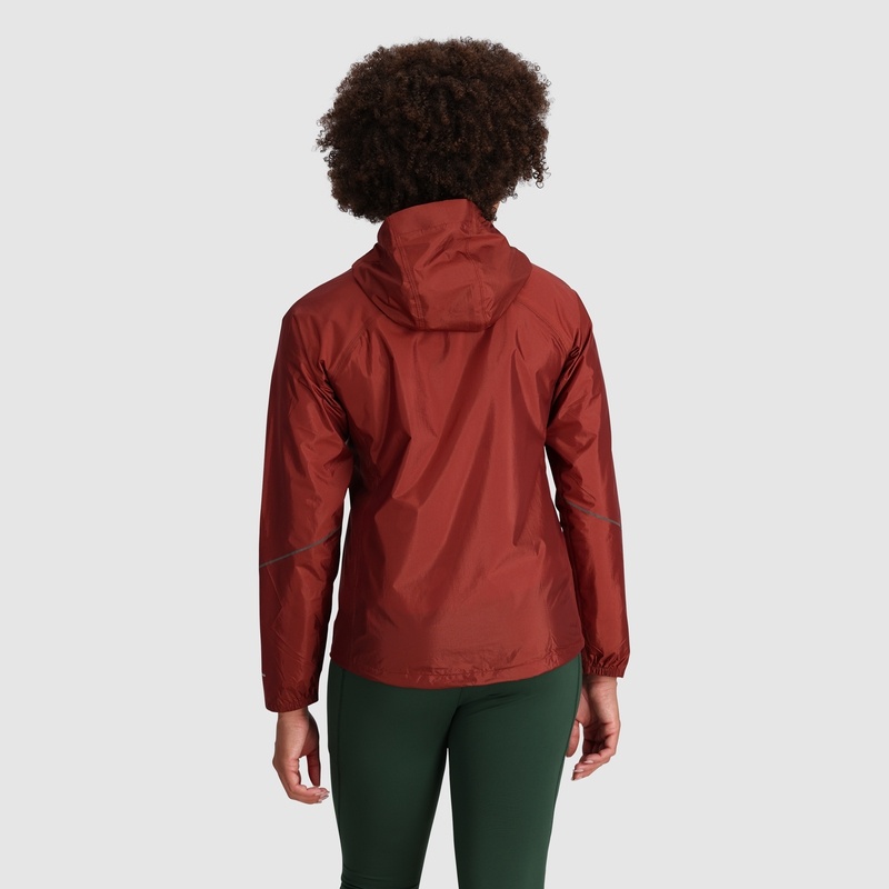 Outdoor Research Helium Regenjacke Damen Rot Braun | Österreich-832RPTMIN