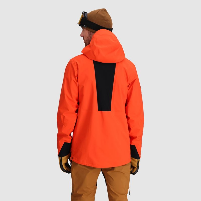 Outdoor Research Hemispheres II GORE-TEX® Skijacke Herren Orange | Österreich-065UAHTEV