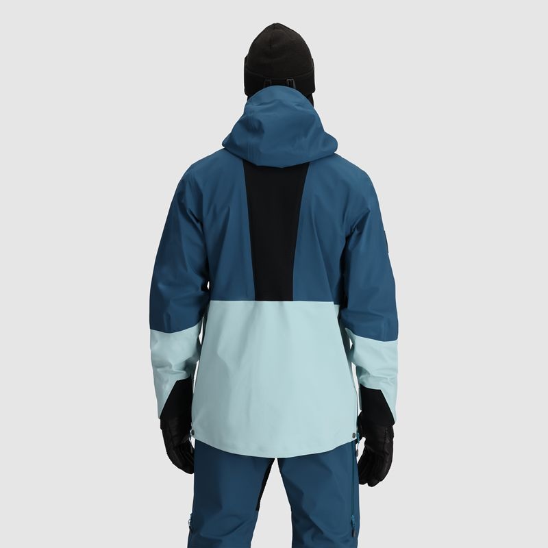 Outdoor Research Hemispheres II GORE-TEX® Skijacke Herren Blau Hellblau | Österreich-465EPUJLZ