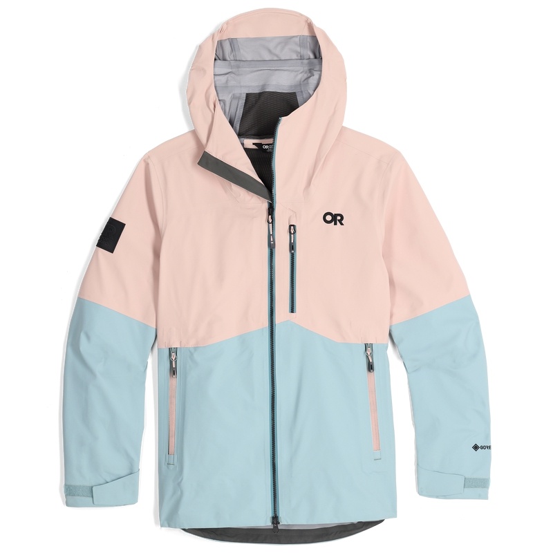 Outdoor Research Hemispheres II GORE-TEX® Skijacke Damen Hellrosa Blau | Österreich-581XKOMSY