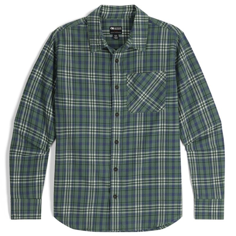 Outdoor Research Kulshan Flannel Hemd Herren Grün | Österreich-574CISKHR