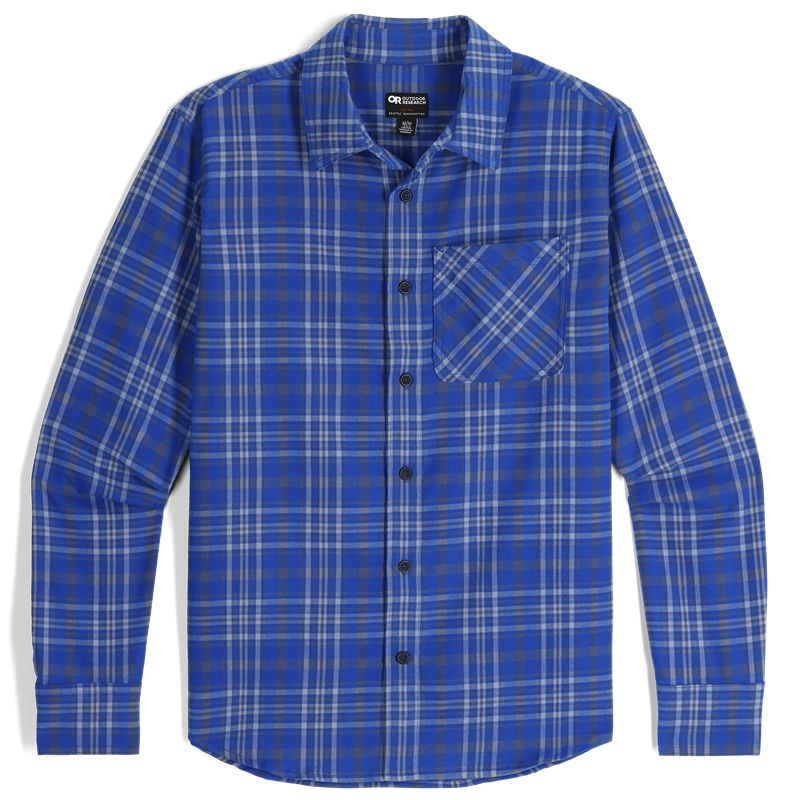 Outdoor Research Kulshan Flannel Hemd Herren Blau | Österreich-463BZXAUQ