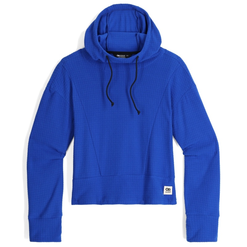 Outdoor Research Mega Trail Mix Fleece Pullover Hoodie Damen Blau | Österreich-057KXTNCG