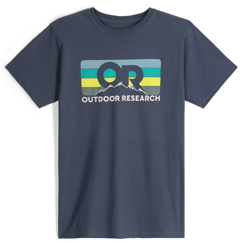 Outdoor Research OR Advocate Stripe T-shirts Damen Navy | Österreich-476KJZOWT