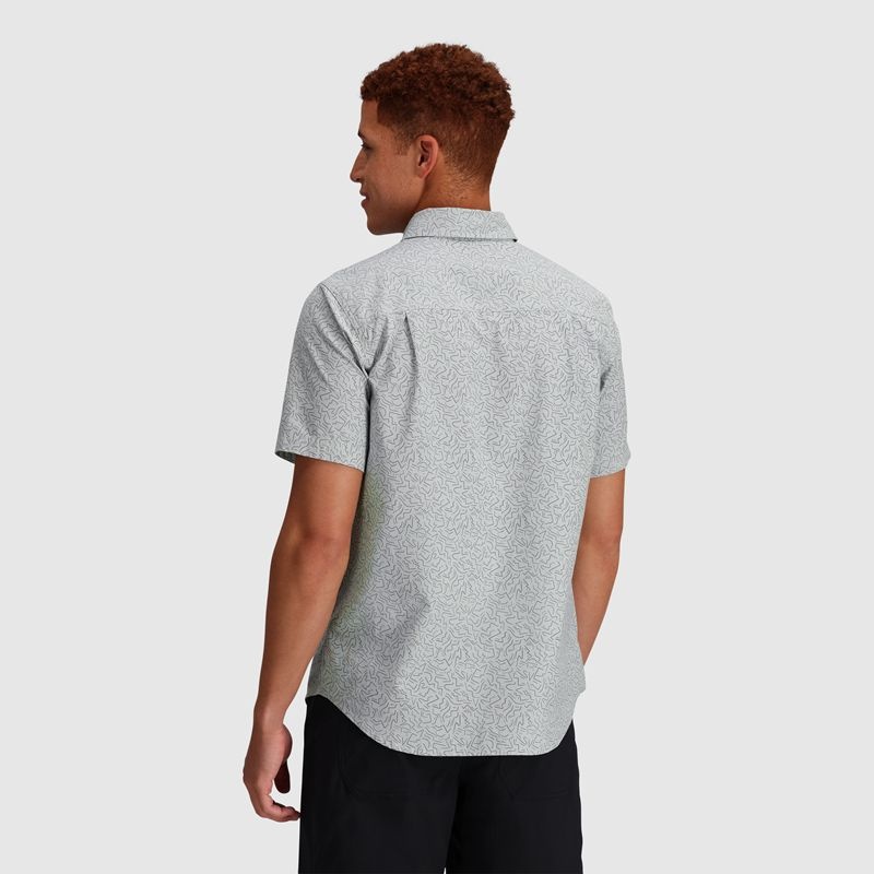 Outdoor Research Rooftop Kurzes Sleeve Hemd Herren Grau | Österreich-246KOIDVC