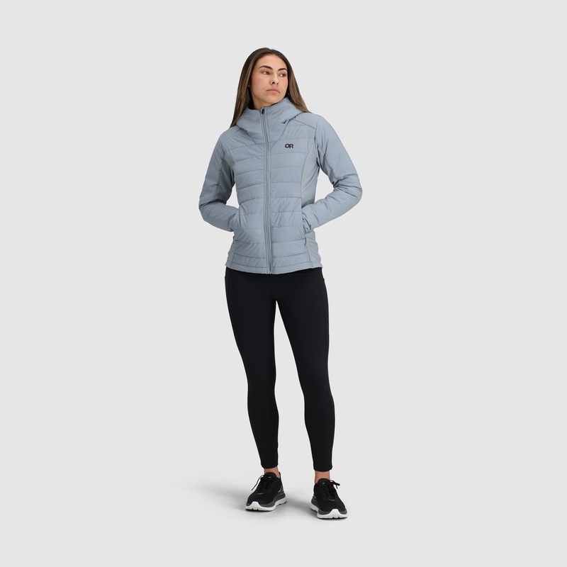 Outdoor Research Shadow Hoodie II Jacken Damen Grau Blau | Österreich-219QACJLN