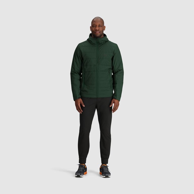 Outdoor Research Shadow Insulated Hoodie Daunenjacke Herren Grün | Österreich-498BTAHUW