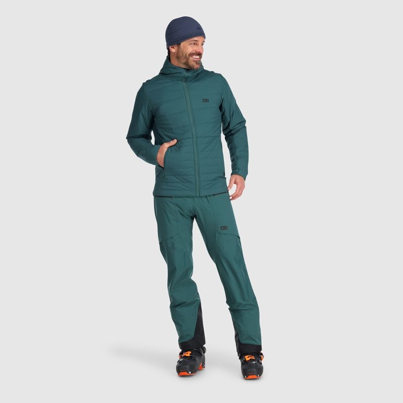 Outdoor Research Shadow Insulated Hoodie Daunenjacke Herren Dunkeltürkis | Österreich-471SDJZXT