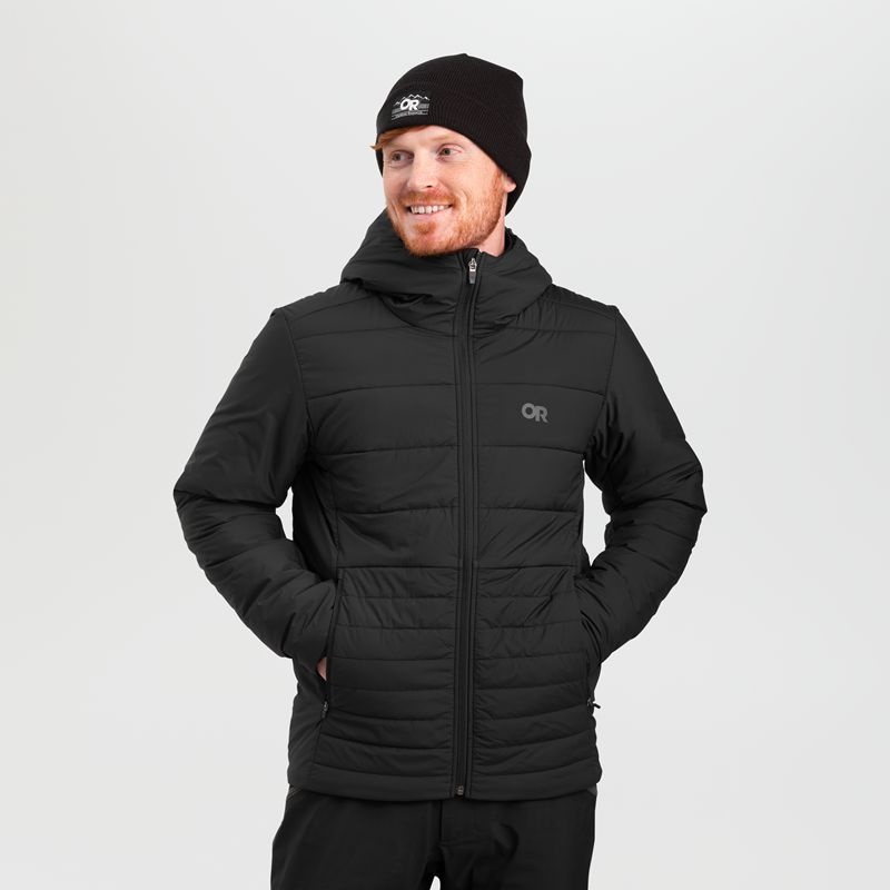 Outdoor Research Shadow Insulated Hoodie Daunenjacke Herren Schwarz | Österreich-746NCWJKI