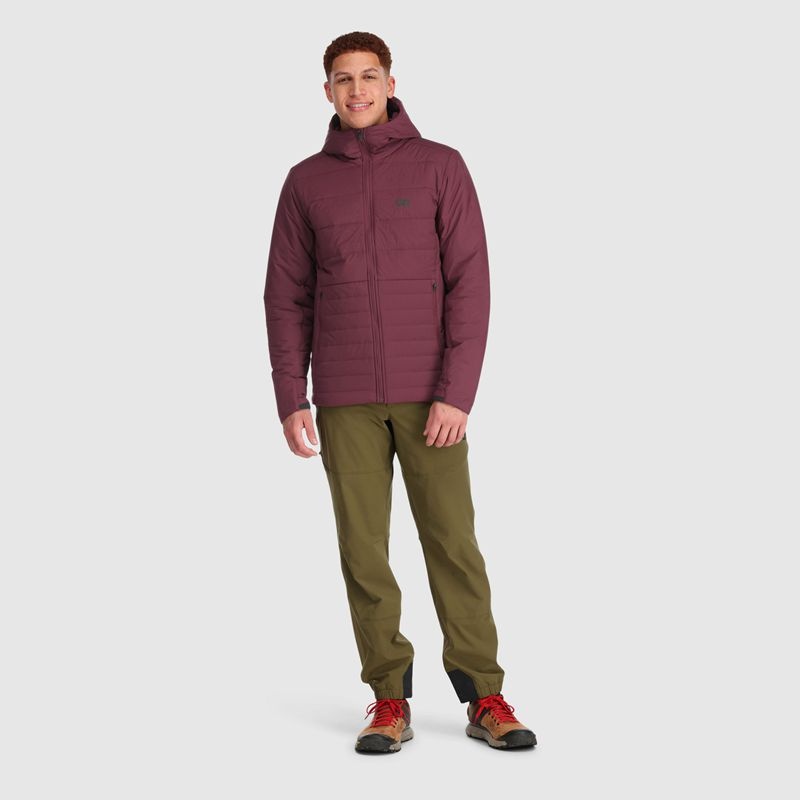 Outdoor Research Shadow Insulated Hoodie Daunenjacke Herren Bordeaux | Österreich-783UQZMWA