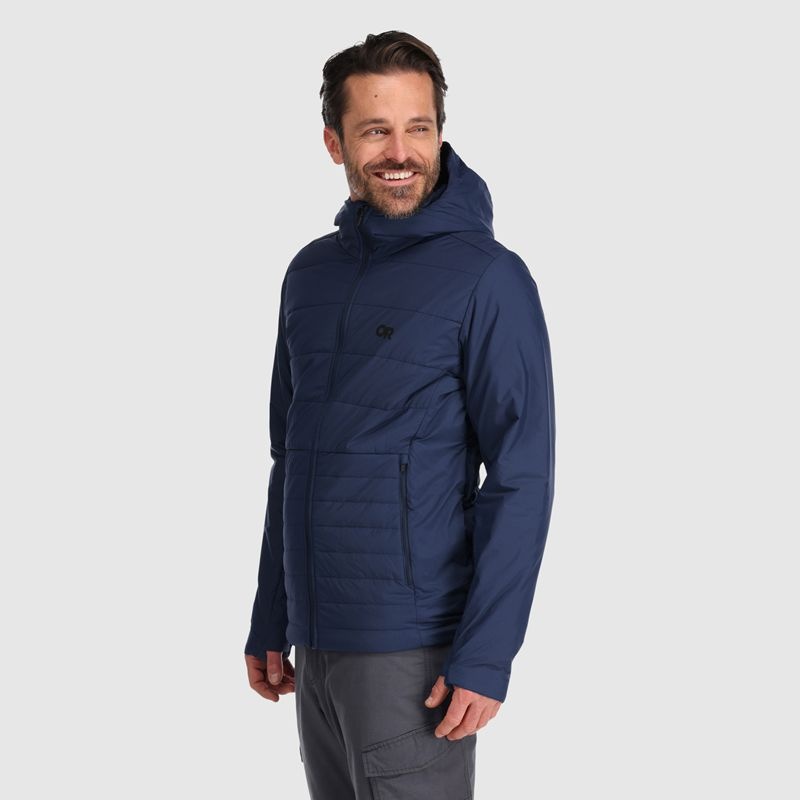 Outdoor Research Shadow Insulated Hoodie Daunenjacke Herren Dunkelblau | Österreich-761MZUEDW