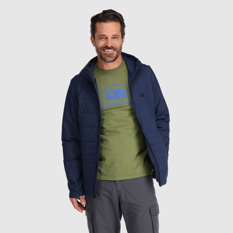 Outdoor Research Shadow Insulated Hoodie Daunenjacke Herren Dunkelblau | Österreich-761MZUEDW