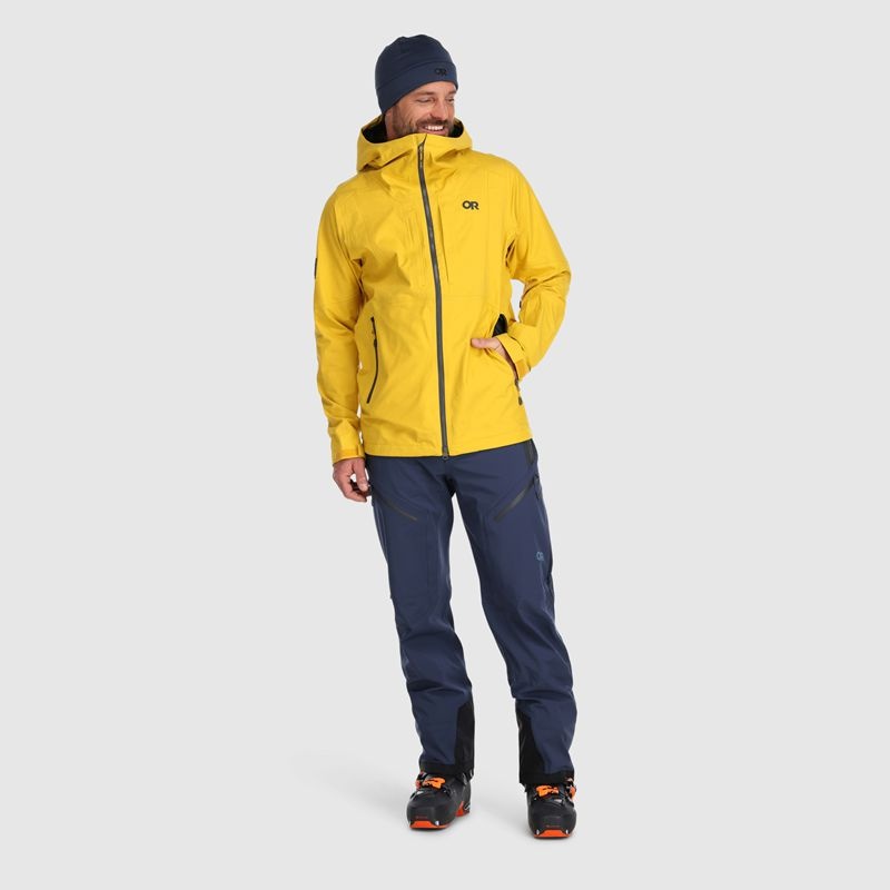 Outdoor Research Skytour AscentShell Skijacke Herren Gelb | Österreich-675PWVXST