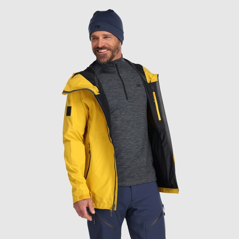 Outdoor Research Skytour AscentShell Skijacke Herren Gelb | Österreich-675PWVXST