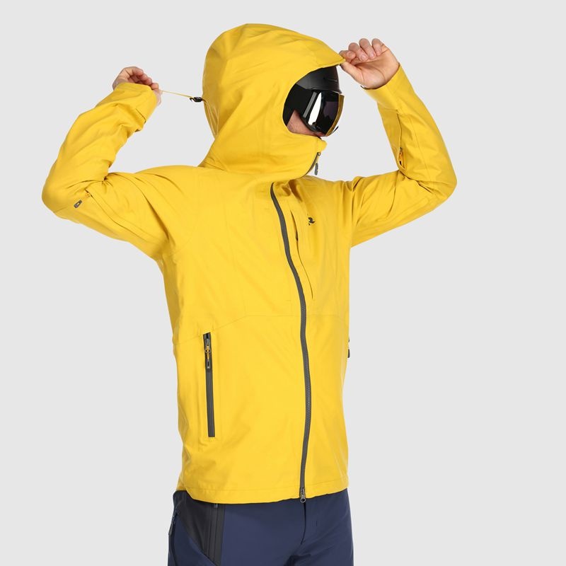 Outdoor Research Skytour AscentShell Skijacke Herren Gelb | Österreich-675PWVXST