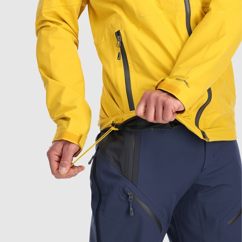 Outdoor Research Skytour AscentShell Skijacke Herren Gelb | Österreich-675PWVXST