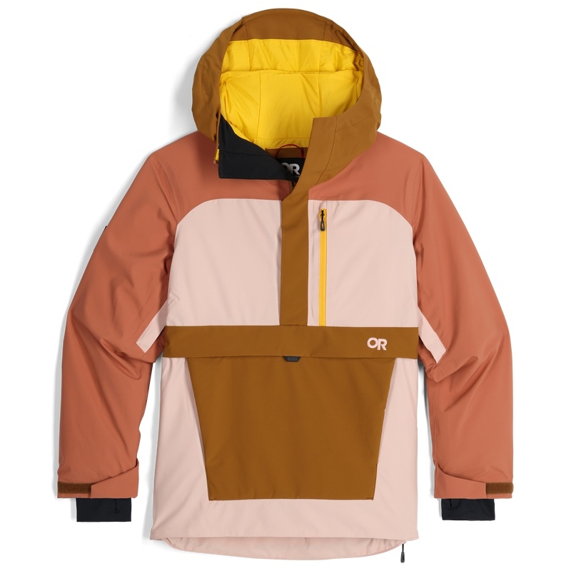 Outdoor Research Snowcrew Anorak Jacken Damen Hellrosa Braun | Österreich-437RTXQPD