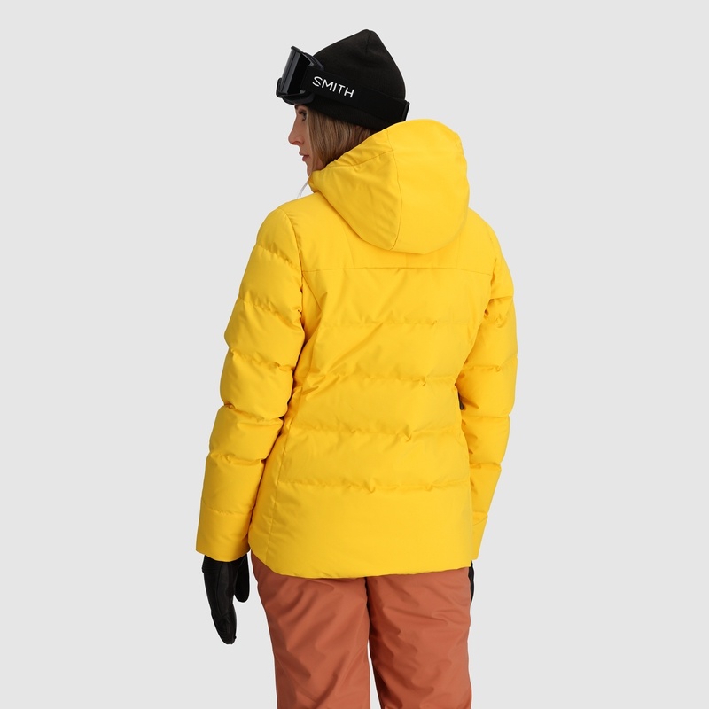 Outdoor Research Snowcrew Daunenjacke Damen Gelb | Österreich-941OYDVHW