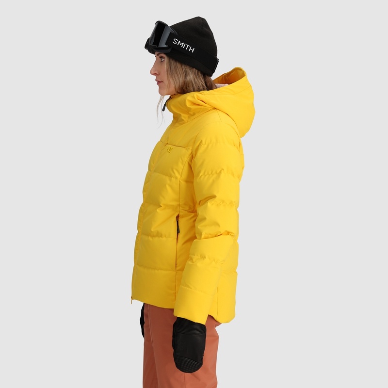 Outdoor Research Snowcrew Daunenjacke Damen Gelb | Österreich-941OYDVHW