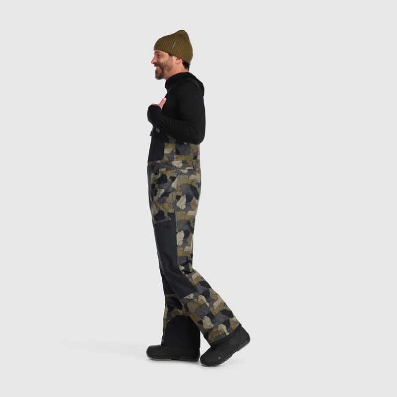 Outdoor Research Snowcrew Overalls Herren Camouflage Schwarz | Österreich-089FYVHAU