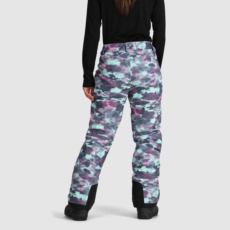 Outdoor Research Snowcrew Skihose Damen Türkis Camouflage | Österreich-409TNROJZ