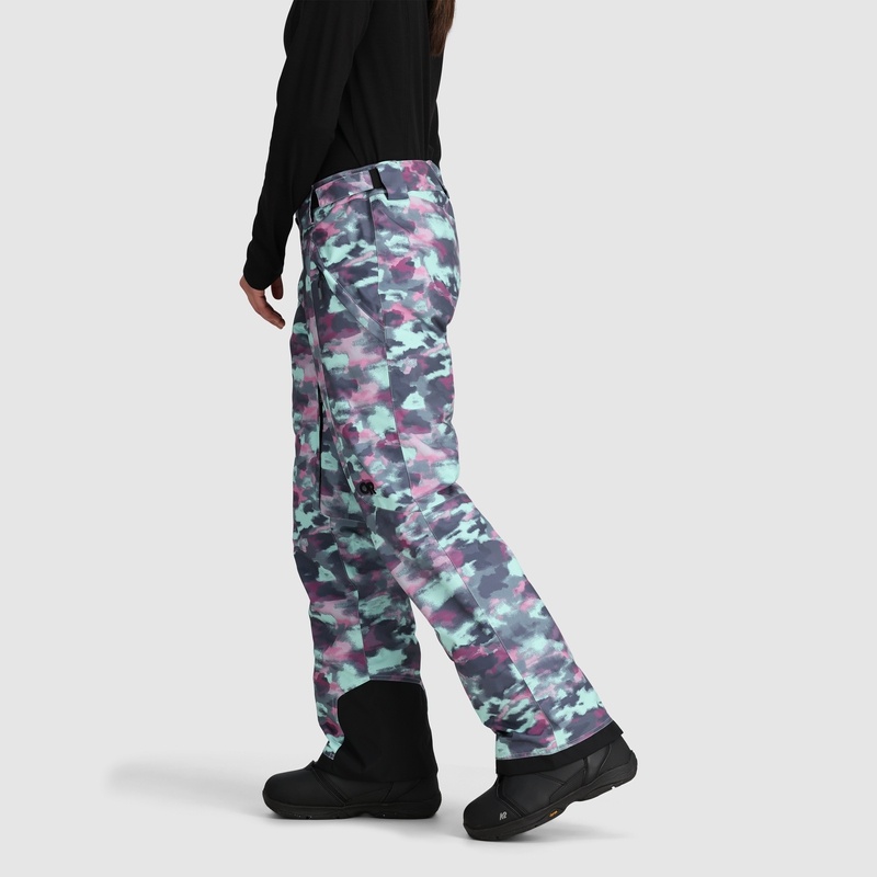 Outdoor Research Snowcrew Skihose Damen Türkis Camouflage | Österreich-409TNROJZ