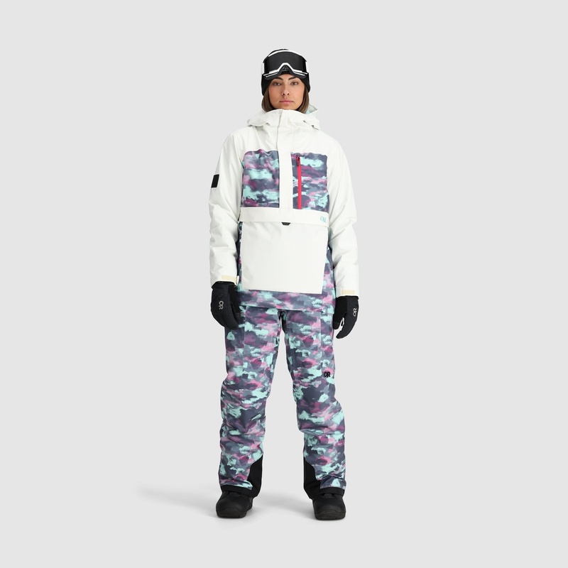 Outdoor Research Snowcrew Skihose Damen Türkis Camouflage | Österreich-409TNROJZ